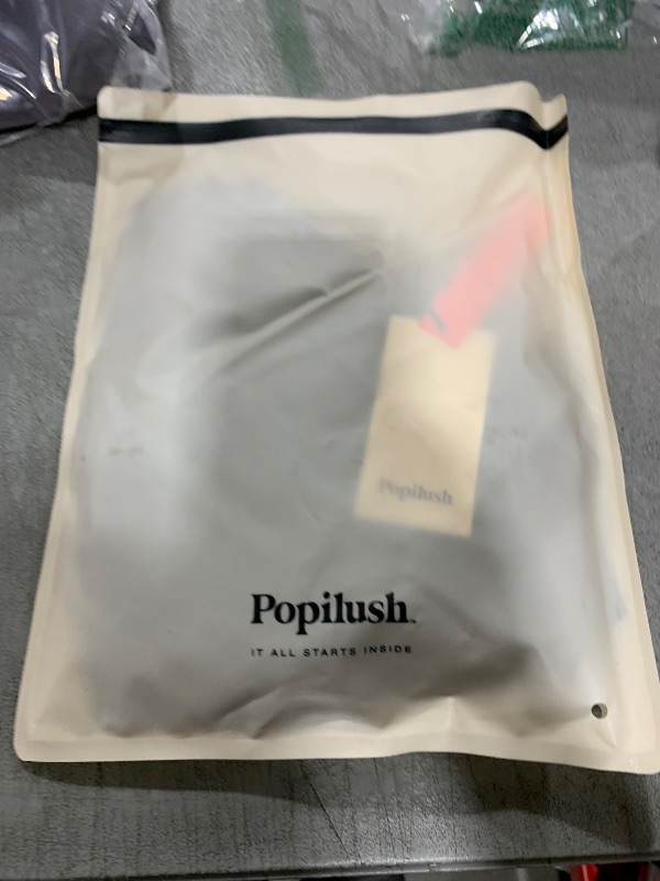 Photo 1 of Popilush Corset Bodysuit for Women Tummy Control Cowl Neck Thong Shapewear Bodysuits Going Out Tops Black  L