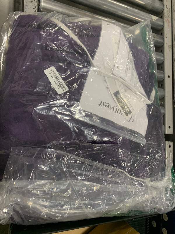 Photo 1 of Beautyrest Heated Blanket, Electric Throw Blanket, Soft, Warm, Reversible Plush - Sherpa Heating Blanket Throw, 3 Heat Settings, 2 hr Auto Shut Off, Machine Washable, Oversized 60 in x 70 in, Purple