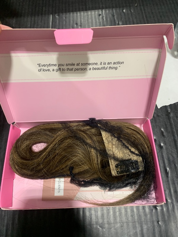 Photo 1 of Urbeauty Hair Toppers for Women Real Human Hair for Thinning, 16 inch 2”x5”Silk Base Upgrade Topper, Clip-in Volume Enhancer, Natural-Looking, No Glue, Breathable, Lightweight