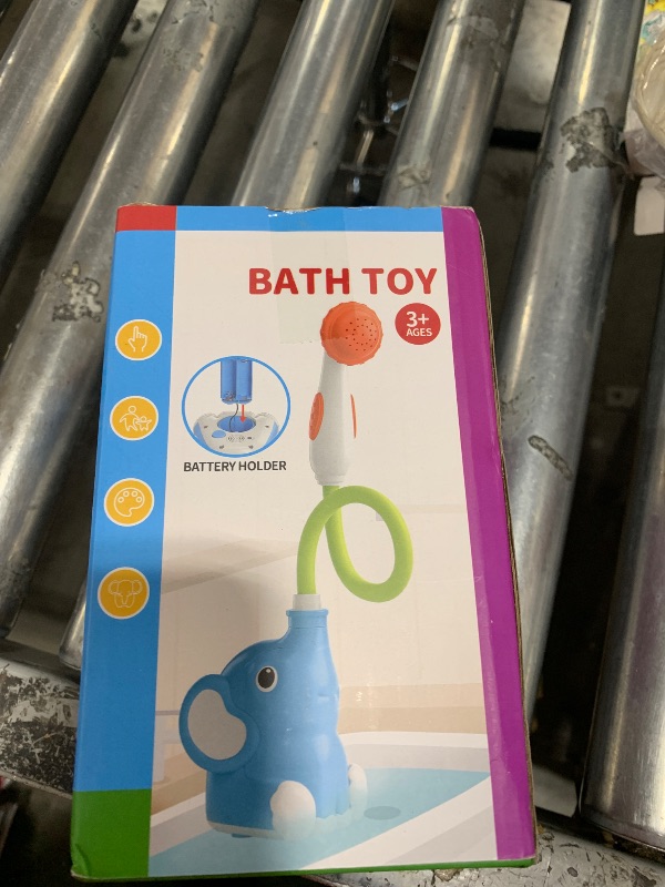 Photo 1 of JUKUDAHU Baby Bath Shower Head Toys for Toddler Ages 3 4 5 - Bath Toys for Infants with Water Pump for Kids 3-4, Kids Swimming Pool Toys, Bathtub Toys 36 Months, Birthday Gifts for Boys Girls