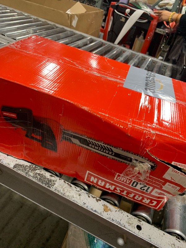 Photo 1 of CRAFTSMAN Electric Chainsaw, 16 Inch, 12 Amp Corded (CMECS600)