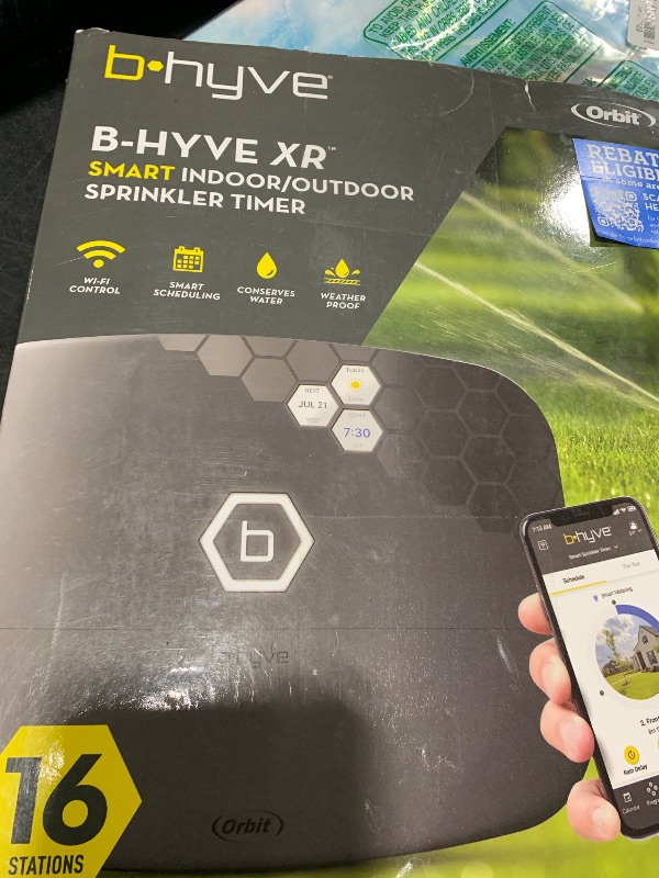 Photo 1 of Orbit 57995 B-hyve XR 16-Zone Smart Indoor/Outdoor Sprinkler Controller