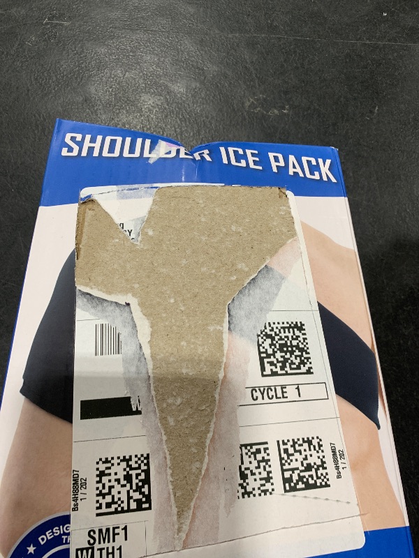 Photo 1 of Fittest Pro Shoulder Ice Pack Wrap, HSA or FSA Eligible, Reusable Cold Therapy Wrap for Tendonitis, Swelling, Rotator Cuff, and Recovery