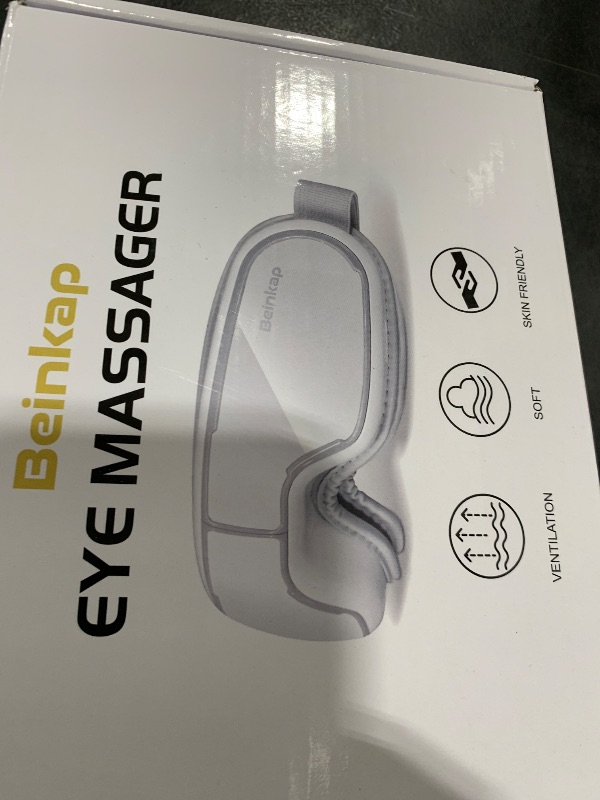 Photo 1 of Beinkap Eye Massager with Heat, New Year Birthday Gifts for Women Eye Massager, Eye Massager for Migraine, Smart Eye Mask for Relax Eye, Eye Strain Relief, Improve Sleep for Women Men