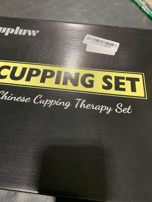 Photo 1 of Cupluw Cupping Kit for Massage Therapy - 32 Cups Professional Chinese Cupping Set with Magnetics, Vacuum Cupping Therapy Set for Cellulite Reduction Muscle Pain Relief with Manual Pump