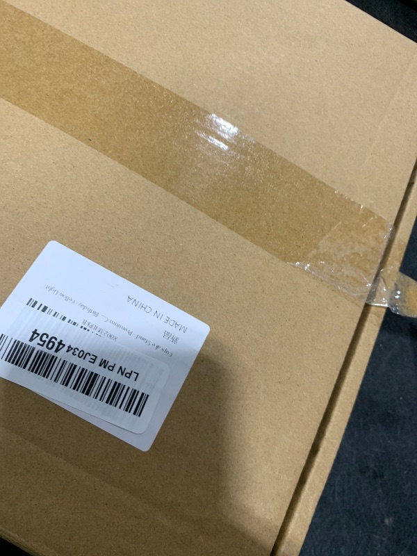 Photo 1 of YestBuy 4 Tier Cupcake Stand Acrylic Tower Display with LED Light Premium Holder Dessert Tree Tower for Birthday Cady Bar Décor Weddings, Parties Events (Yellow Light)