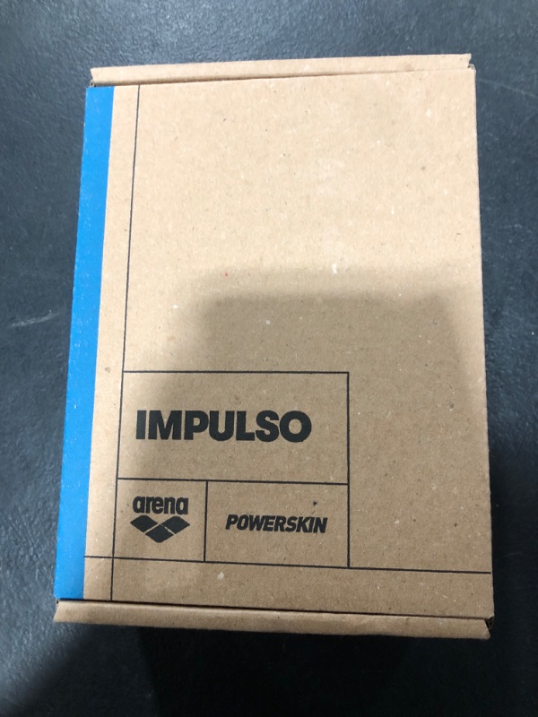 Photo 1 of ARENA Men's Standard Powerskin Impulso Swim Racing Jammer Competition Tech Suit, Black Teal