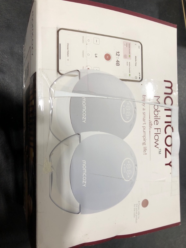 Photo 1 of Momcozy Breast Pump Hands Free Upgraded Mobile Flow | M9, App Discreet Control with Personalized Multi-Modes & 15 Levels, Wearable Breast Pump 24mm, 2 Pack Cozy Red