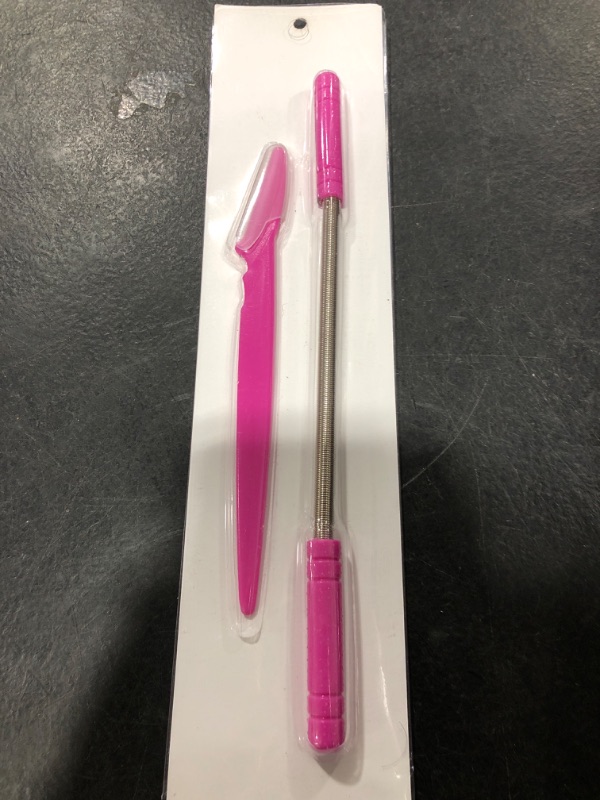Photo 1 of Hair Removal Spring, Kapmore Threading Hair Removal Removes Hair on The Upper Lip, Chin, Cheeks and Sideburns Including Facial Hair Epilator with Beauty Tweezers, Eyebrow Shaping Razor