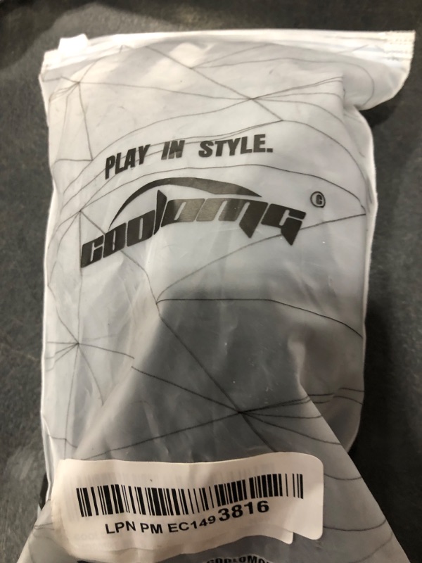Photo 1 of COOLOMG men compression shorts with soft cup sliding underwear for baseball football MMA lacrosse field hockey R1_black S