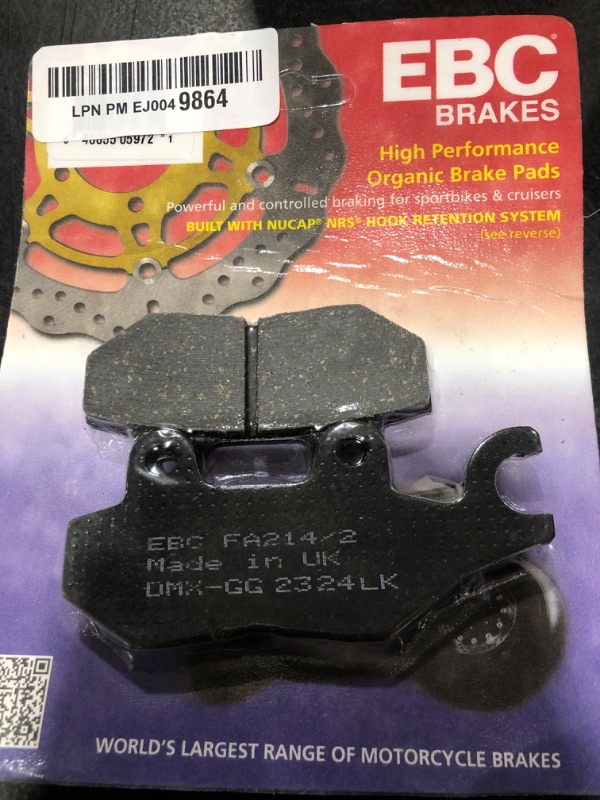 Photo 1 of EBC FA281HH Double-H Sintered Front Brake Pads
