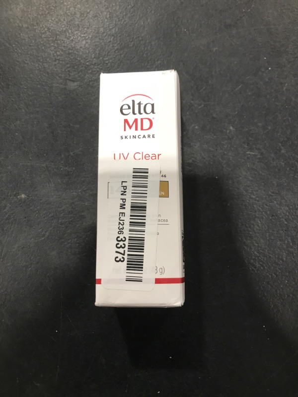 Photo 1 of EltaMD UV Clear Tinted Sunscreen for Face, SPF 46 with Zinc Oxide, Oil-Free, Dermatologist Recommended, For Acne-Prone Sensitive Skin, 1.7 oz