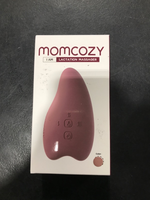 Photo 1 of Momcozy Warming Lactation Massager 2-in-1, Soft Breast Massager for Breastfeeding, Heat + Vibration Adjustable for Clogged Ducts, Improve Milk Flow, Engorgement