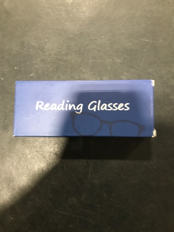 Photo 1 of Viseng 2 Pack Vintage Alloy Half Moon Reading Glasses Women Men Slim Half Frame Lens Readers Glasses +2.25