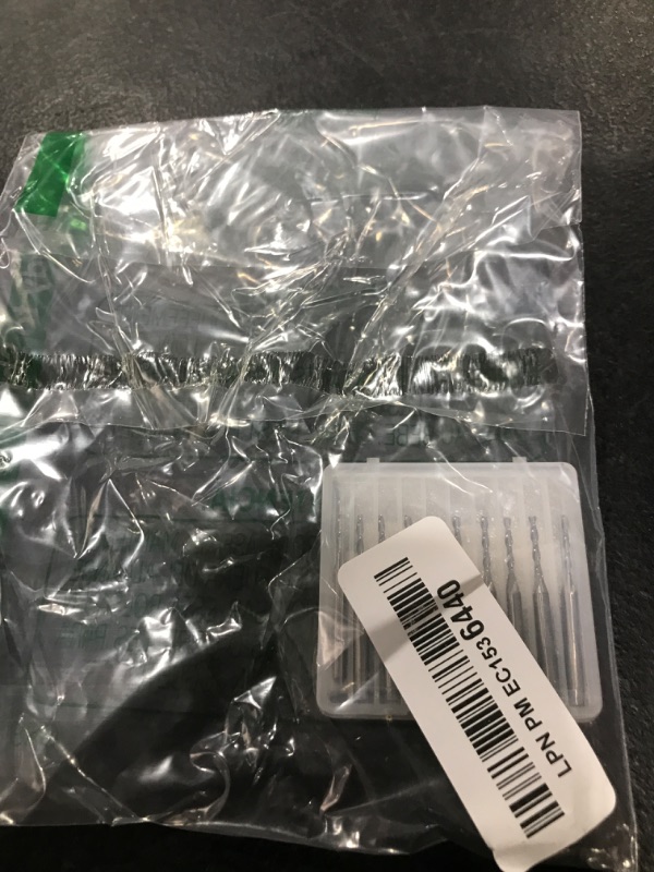Photo 1 of 1/8" Shank CNC Router Bits Carbide End Mills 1/16 Inch Up Cut Spial Router Bit Flat Nose Carbide Endmill Two Flute Milling Cutter Tool for Wood PVC MDF Hardwood Pack of 10