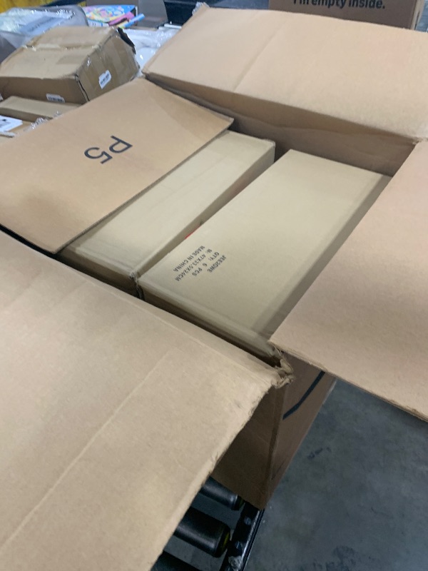 Photo 1 of SPECTSUN 6 Packs Led Exit Sign with Emergency Lights, Green Emergency Exit Light with Battery Backup, UL Listed, AC 120/277V, Commercial Emergency Lights Combo for Business.