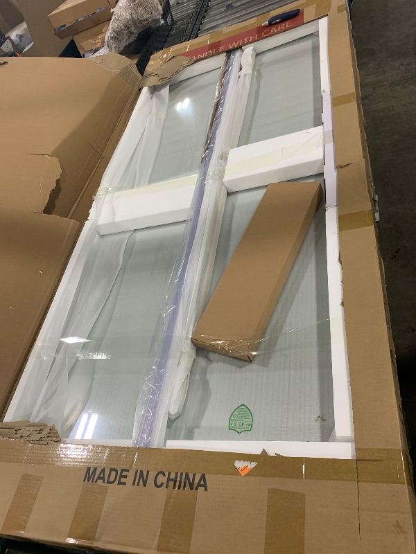 Photo 1 of Findepot Frameless Sliding Shower Door 56-60 in W x 75 in H,Frameless Shower Door with 5/16" (8mm) Clear Tempered Glass,Silent Soft-Close Design,Brushed Gold