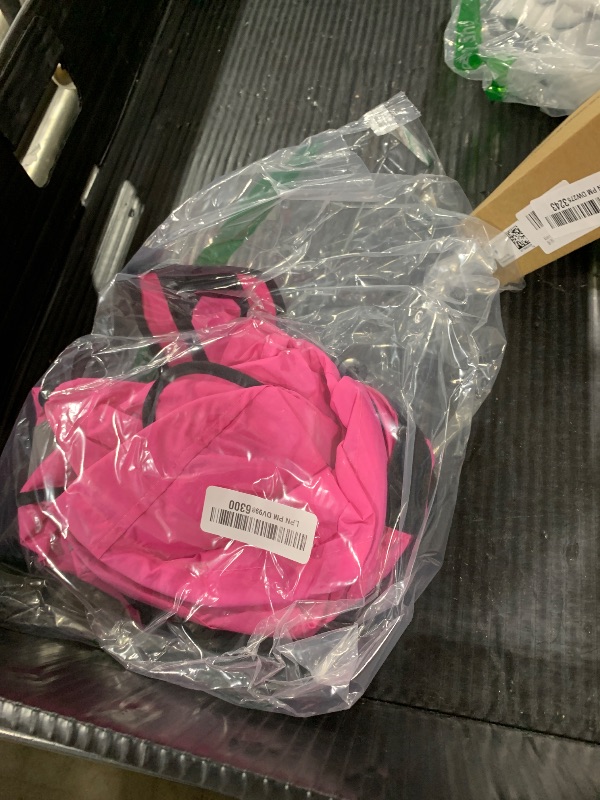 Photo 1 of Ezierfy Reflective Dog Rain Coat - Waterproof Adjustable Pet Rain Jacket, Lightweight Dog Hooded Poncho Raincoat for Small to X- Large Dogs and Puppies (Pink, Large)