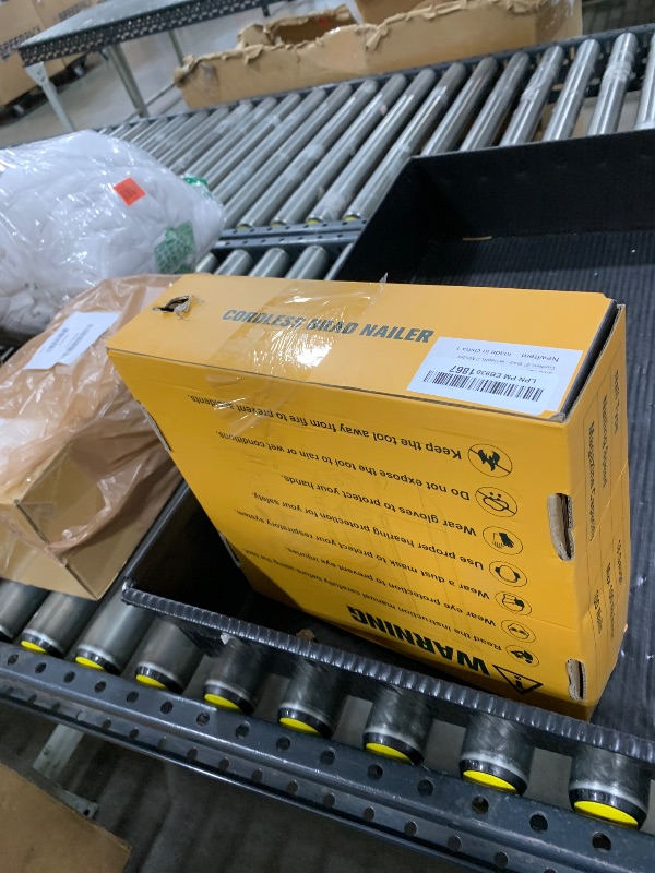 Photo 1 of Cordless 2" Brad Nailer for Dewalt 20V Battery (No Battery), 2-in-1 Electric Nail Gun/Staple Gun, 18 Gauge Nail Gun Battery Powered with 1000 Nails for Wood Carpentry, Adjustable Depth, 2 Modes