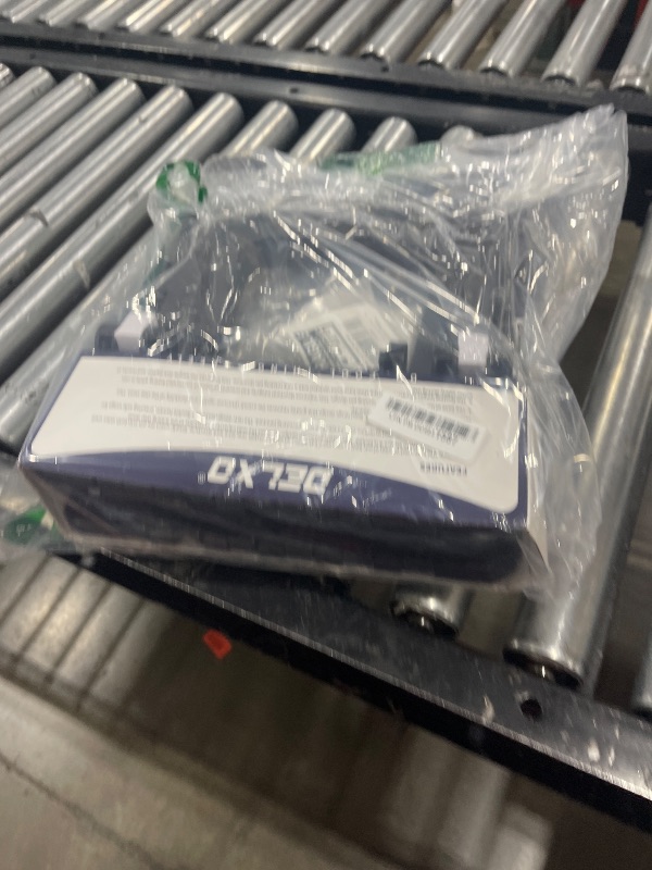 Photo 1 of Delxo 17.5 Inch Folding Step Stool,Foldable Stool for Adults with Safety Lock,Portable Collapsible Plastic Step Stool,Non Slip Folding Stools for Kitchen Bathroom Bedroom Up to 400LBS,(Black 1PC)