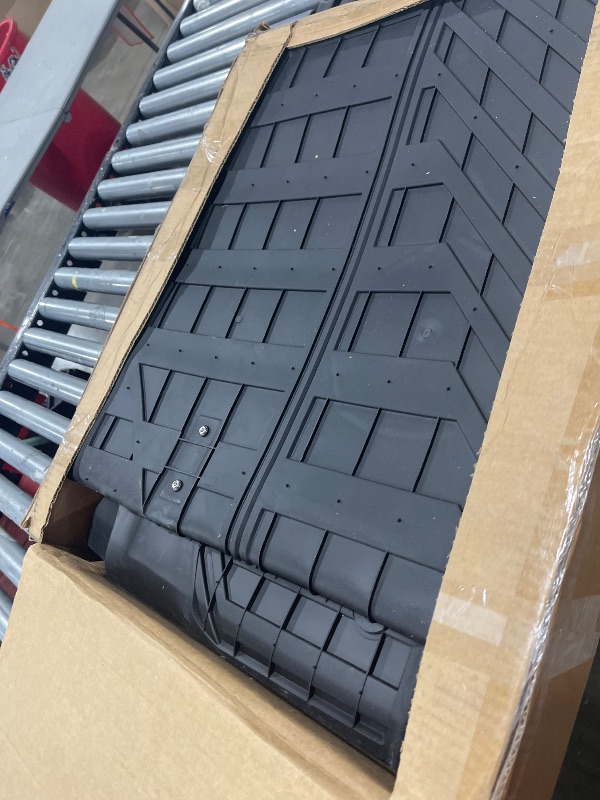 Photo 1 of 3W Floor Mats & Cargo Liner Fit for 2021 2022 2023 2024 2025 Chevy Tahoe/GMC Yukon/Cadillac Escalade 7 Seat, TPE All Weather Custom Fit Car Accessories Heavy Duty Rubber Full Set Trunk Mats