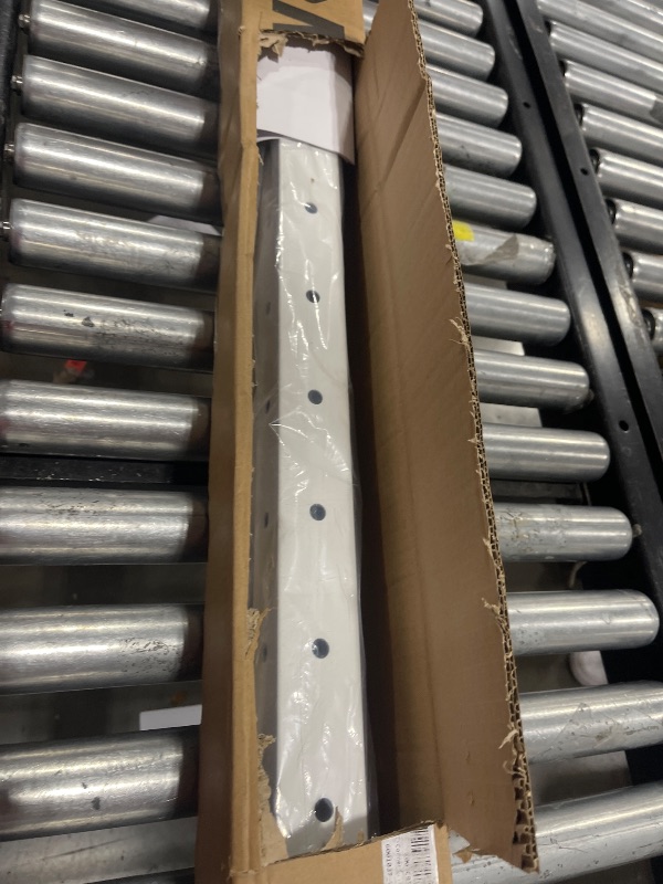 Photo 1 of Muzata Black Cable Railing Post 36 Inch 36"x2"x2" Level Drilled Surface Mount T304 Stainless Steel Cable Railing System Kit Indoor Outdoor with Paper User Guide PS01 BH4S

