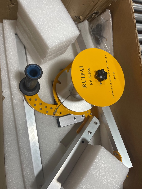 Photo 1 of RUIPAI Heavy Wire Puller for Electricians. : Efficient, Rapid, and Versatile for Enhanced Cable Pulling Jobs-Electric Cable Pulling Tools