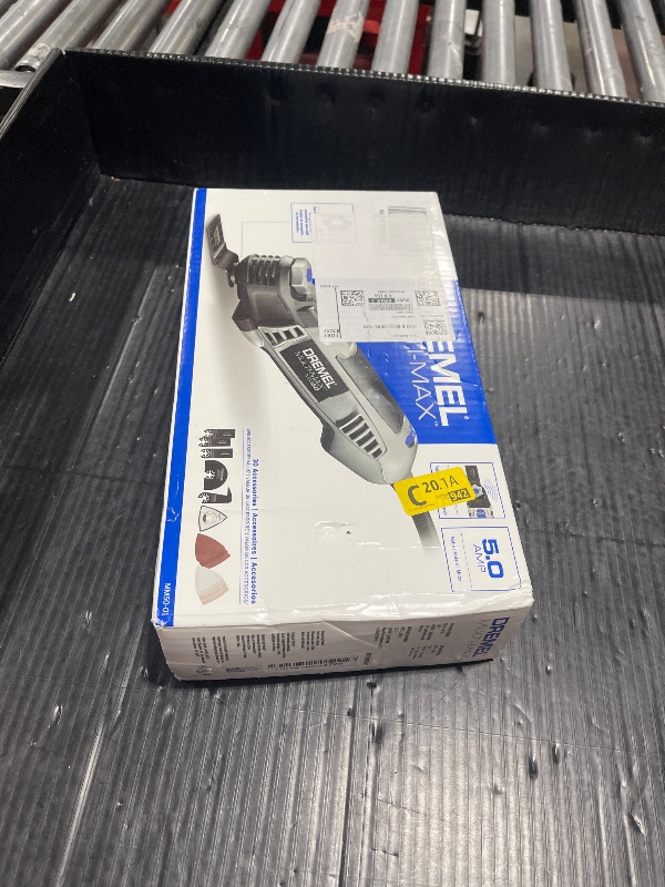 Photo 1 of Dremel Multi-Max MM50-01 Oscillating Multi-Tool Kit with 30 Accessories and Storage Bag – 5.0 Amp Oscillating Tool with Variable Speed and Tool-Less Accessory Changes