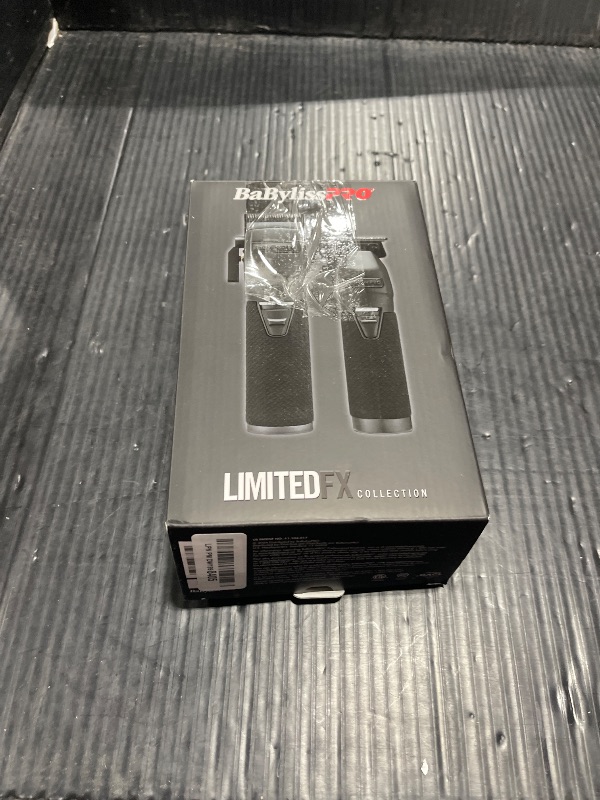 Photo 1 of BaBylissPRO LIMITEDFX Clipper and Trimmer Prepack - Matte Black