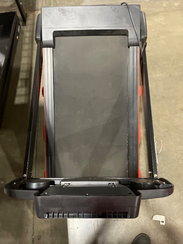 Photo 1 of ATEEDGE Treadmill with Auto Incline, 18" Incline Treadmill for Home, Compact, Foldable, 350lb Capacity, Shock Absorption, 15% Incline Automatic, 0.5-10 MPH, 3 HP, Bluetooth App Running Treadmills