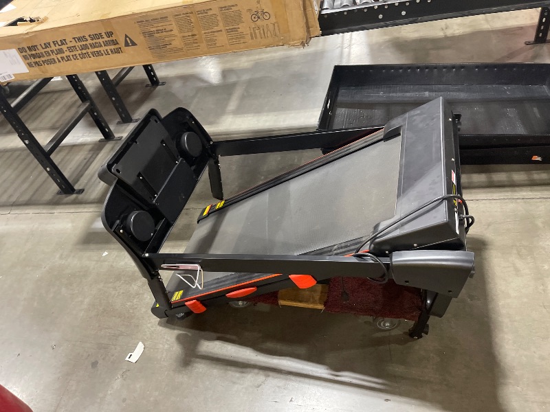 Photo 1 of ATEEDGE Treadmill with Auto Incline, 18" Incline Treadmill for Home, Compact, Foldable, 350lb Capacity, Shock Absorption, 15% Incline Automatic, 0.5-10 MPH, 3 HP, Bluetooth App Running Treadmills