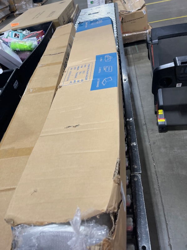 Photo 1 of Inofia Queen Folding Mattress, 6 Inch Trifold Memory Foam Mattress with Ultra Soft Removable Cover, Foldable & Portable Queen Size Bed (78" x 58" x 6")
