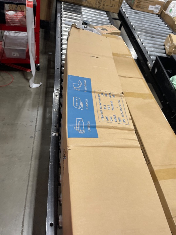 Photo 1 of Inofia Queen Folding Mattress, 6 Inch Trifold Memory Foam Mattress with Ultra Soft Removable Cover, Foldable & Portable Queen Size Bed (78" x 58" x 6")