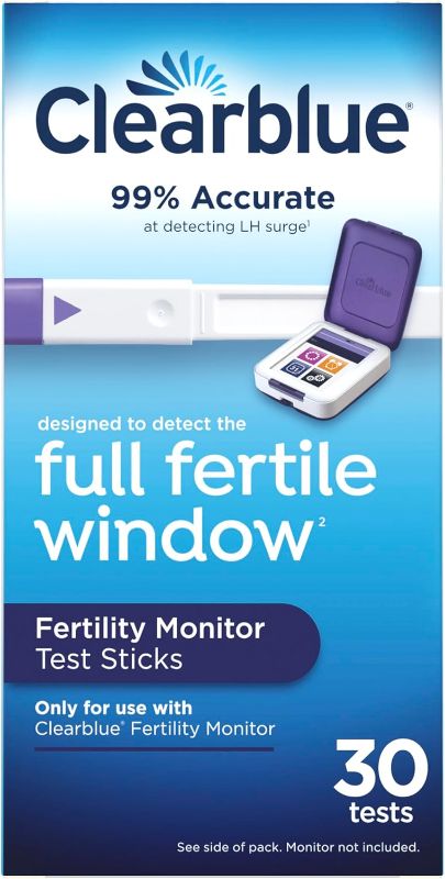 Photo 1 of Clearblue Fertility Monitor Test Sticks, 30 Count
