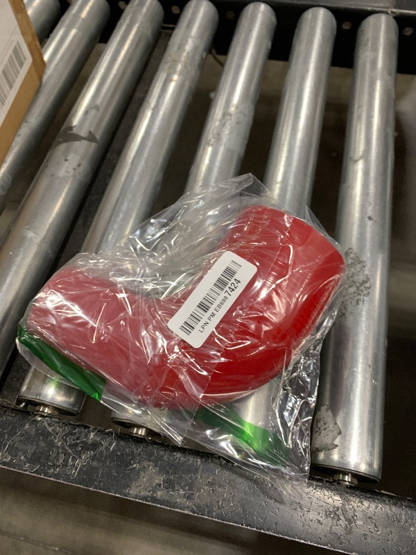 Photo 1 of TMKOOL 4-Ply Reinforced High Temperature 2.25" to 3" ID 90 Degree Elbow Reducer Coupler Silicone Hose (RED, 2.25"-3")