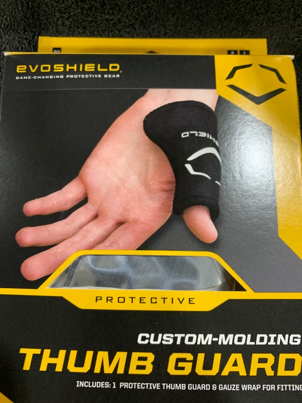 Photo 1 of EvoShield Protective Thumb Guard, Hourglass Thumb Guard, 4.25" x 3.25", Small