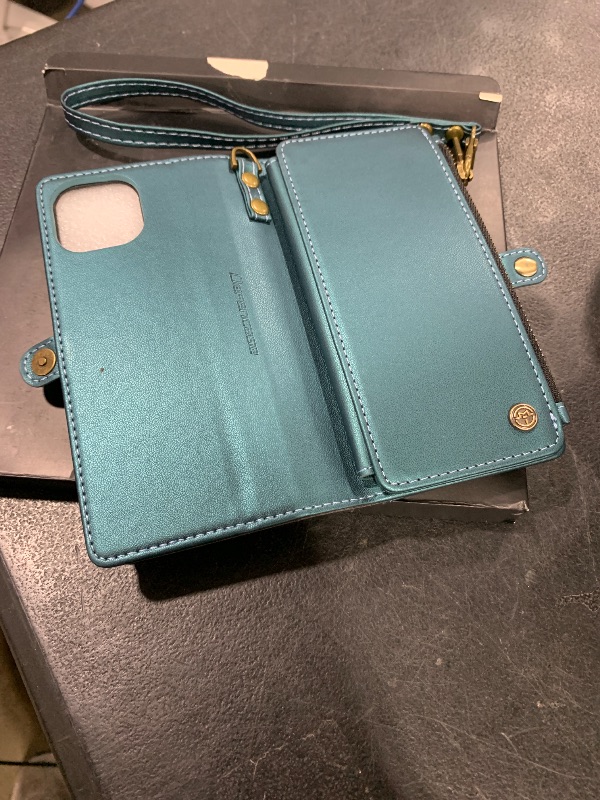 Photo 1 of turquoise phone case 