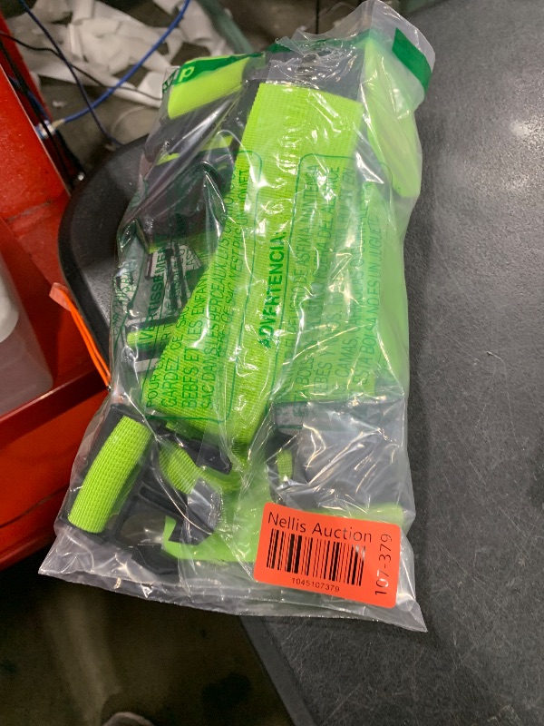Photo 1 of 8 Pack Luggage Straps and Tags Set - 4 Straps, 4 Tags, TSA Approved Suitcase Belt, Green