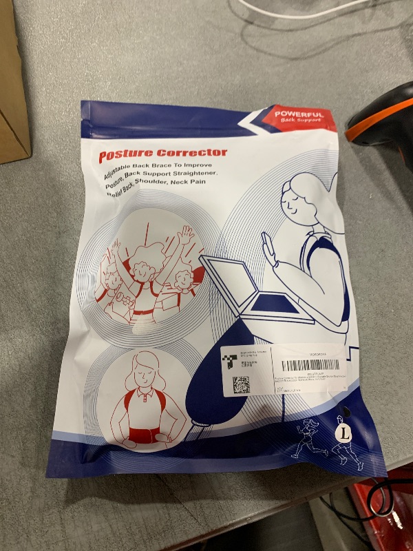 Photo 1 of VOKOKOYA Posture Corrector for Women and Men,Adjustable Shoulder Straightener,Back Support Brace,Upper Spine scoliosis, hunchback