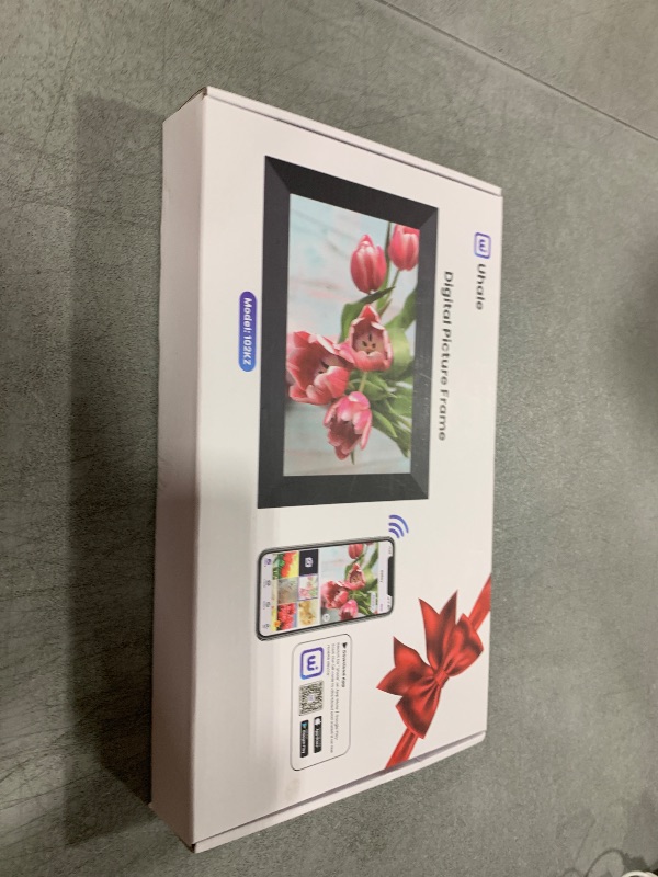 Photo 1 of Uhale Digital Picture Frame WiFi 10.1 Inch with 32GB Storage, Electronic Photo Frames 1280 x 800 HD IPS Touch Screen, Auto Rotate, Slideshow, Instantly Share Photos and Videos from Anywhere