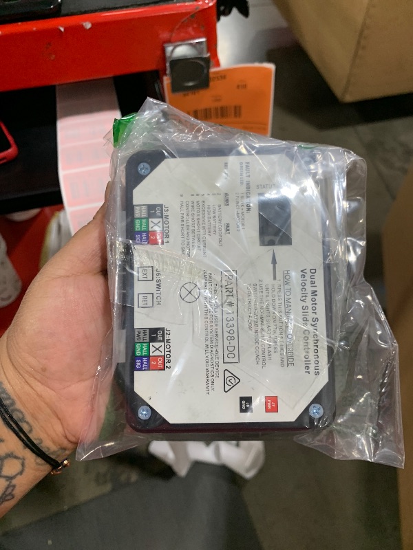 Photo 1 of 13398-C2 Slide Controller, Dual Motor Synchronous Velocity Slide Controller - Replaces# 13398-Do Slide Controller V-Sync II, Compatible with Lippert in-Wall Slide-Out on RV, 211852