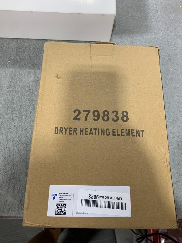 Photo 1 of ?UPGRADED?279838 Dryer Heating Element for Whirlpool Kenmore Maytag Amana Roper, Dryer Heating Element Parts Include Dryer Thermostat Thermal Fuse, Replaces 2406026 3403585 w10724237