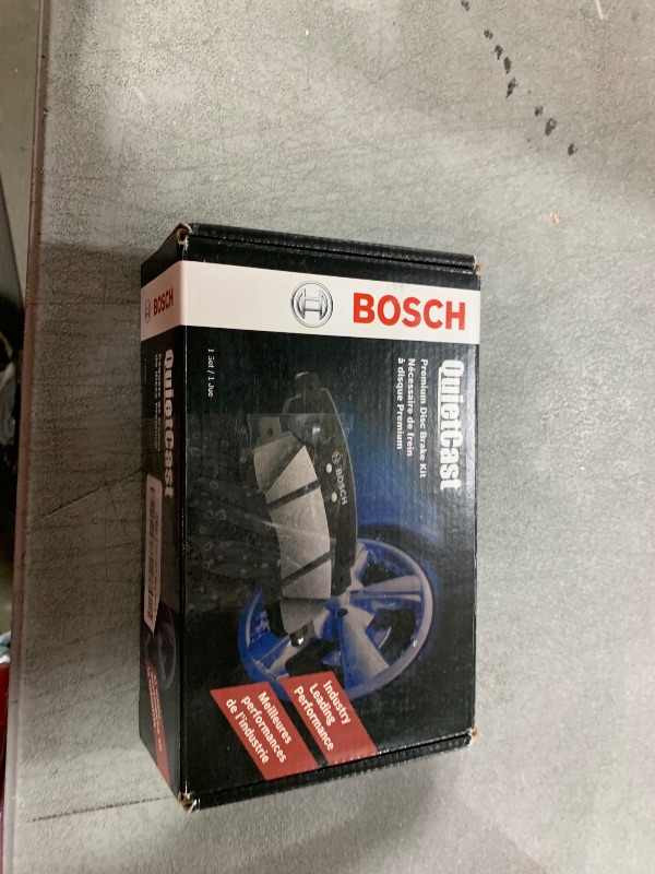 Photo 1 of BOSCH BC1444 QuietCast Premium Ceramic Disc Brake Pad Set - Compatible with Select Hyundai Sonata; Kia Optima; FRONT