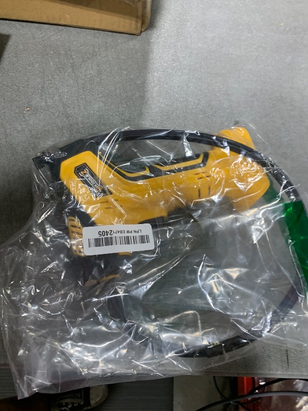 Photo 1 of 150PSI Tire Inflator Portable Air Compressor: Cordless Air Pump for Dewalt 20V Battery - Tire Pump with Digital Pressure Gauge & Emergency LED Light for Car, Motorcycles, Bikes, Ball, Auto (Bare Tool)