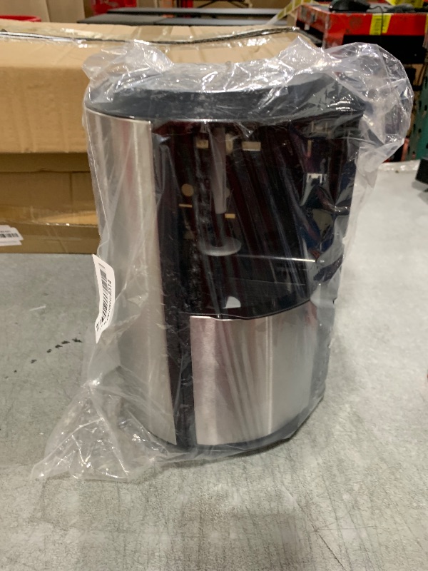 Photo 1 of Compact 2-Roll Side-by-Side Coreless High-Capacity Toilet Paper Dispenser by GP PRO (Georgia-Pacific), Faux Stainless, 56796A, 1 Dispenser