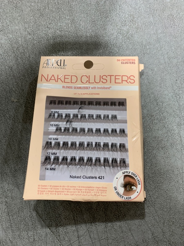 Photo 1 of Ardell Naked Clusters 421, 50 Patented Clusters, Up to 8 Applications, 1-pack