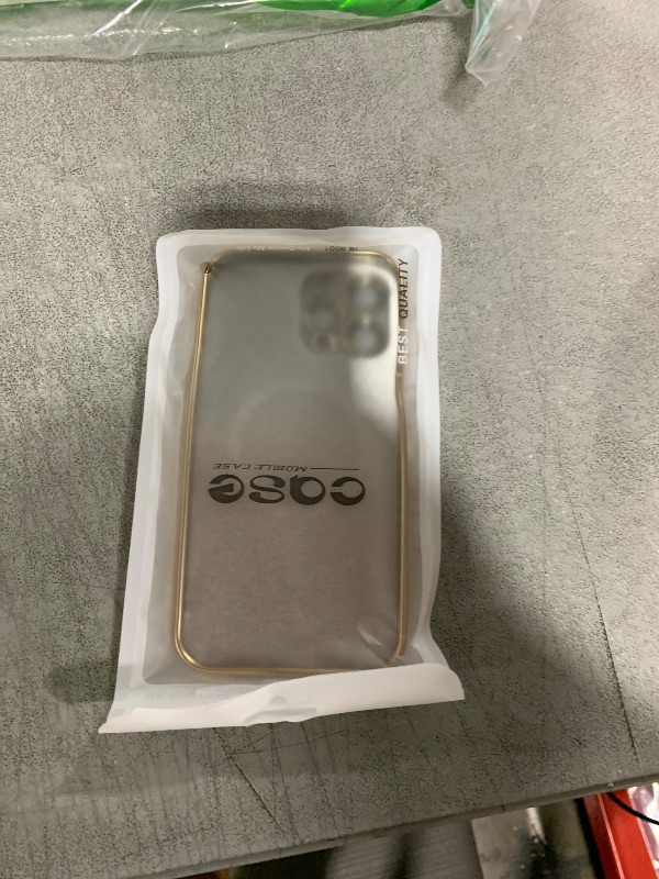 Photo 1 of Misscase Compatible with iPhone 13 Pro Max Magnetic Glitter Case with Camera Lens Protector Full Protection Case Compatible with MagSafe Elegant Anti-Scratch Case Cover for iPhone 13 Pro Max Gold