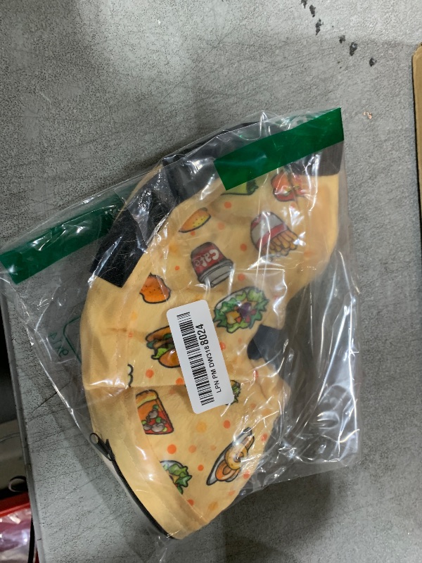 Photo 1 of Grand Line Hamburger Inflatable Collar for Dogs and Cats, Soft Protective Recovery Cone After Surgery, Blow up Pet Collar Cone, E-Collar Alternative Does not Block Vision (Medium)