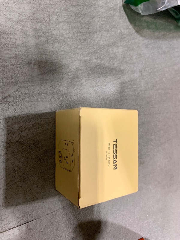 Photo 1 of 2 Pack European Plug Adapter USB C, TESSAN US to Europe Adapter 4 Outlets 3 USB Charger, Type C International Power Adaptor to Italy Spain France Portugal Iceland Germany, Europe Travel Essentials