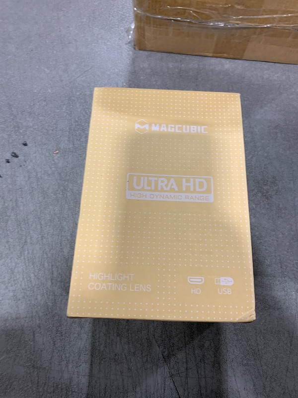 Photo 1 of Magcubic HY300PRO Mini Projector with WiFi and Bluetooth, 4K Support Smart Portable Projector Auto Keystone , Air Mouse Remote, Voice Control, 180 Degree Rotation, Home Video Proyector Android 11